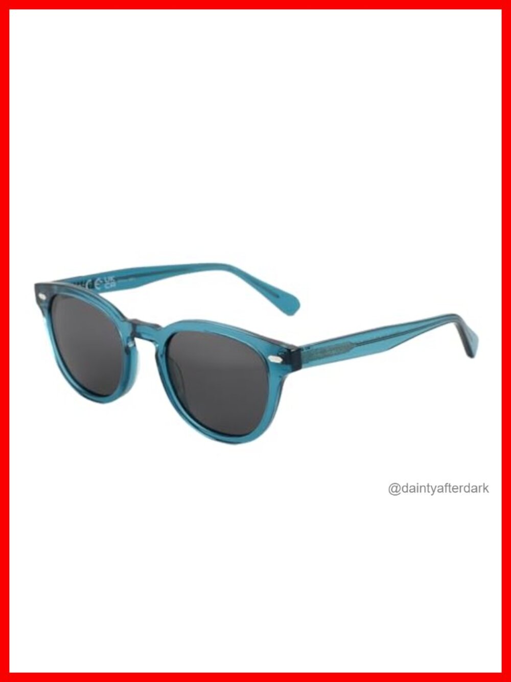 Polarized Round Sunglasses UV400 Acetate Retro Designer Shades
